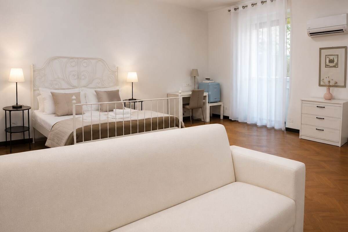 Habitació econòmica | 1 dormitori, roba de llit d'alta qualitat, cobrellits i minibar