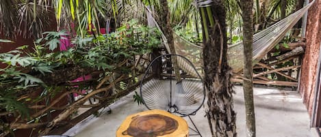 Suíte grand, varanda | Terraço/pátio