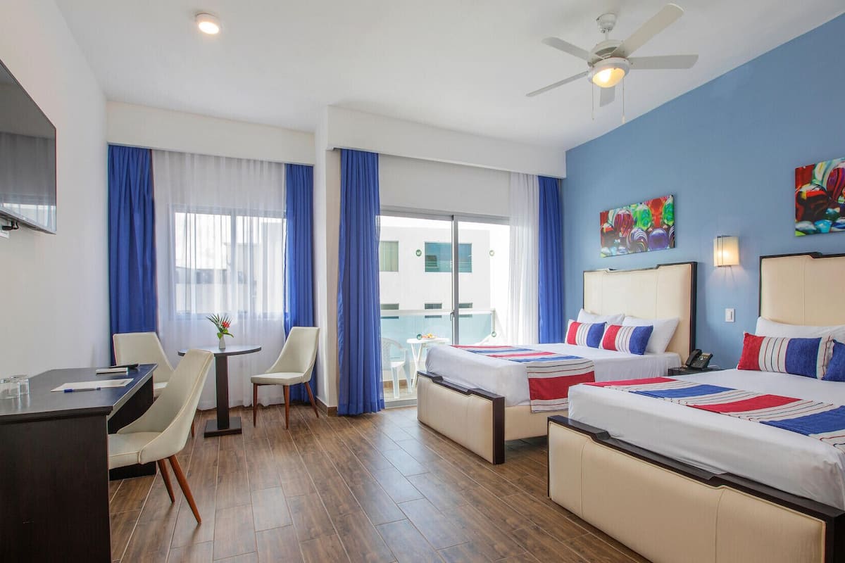In-room safe, desk, soundproofing, free cots/infant beds