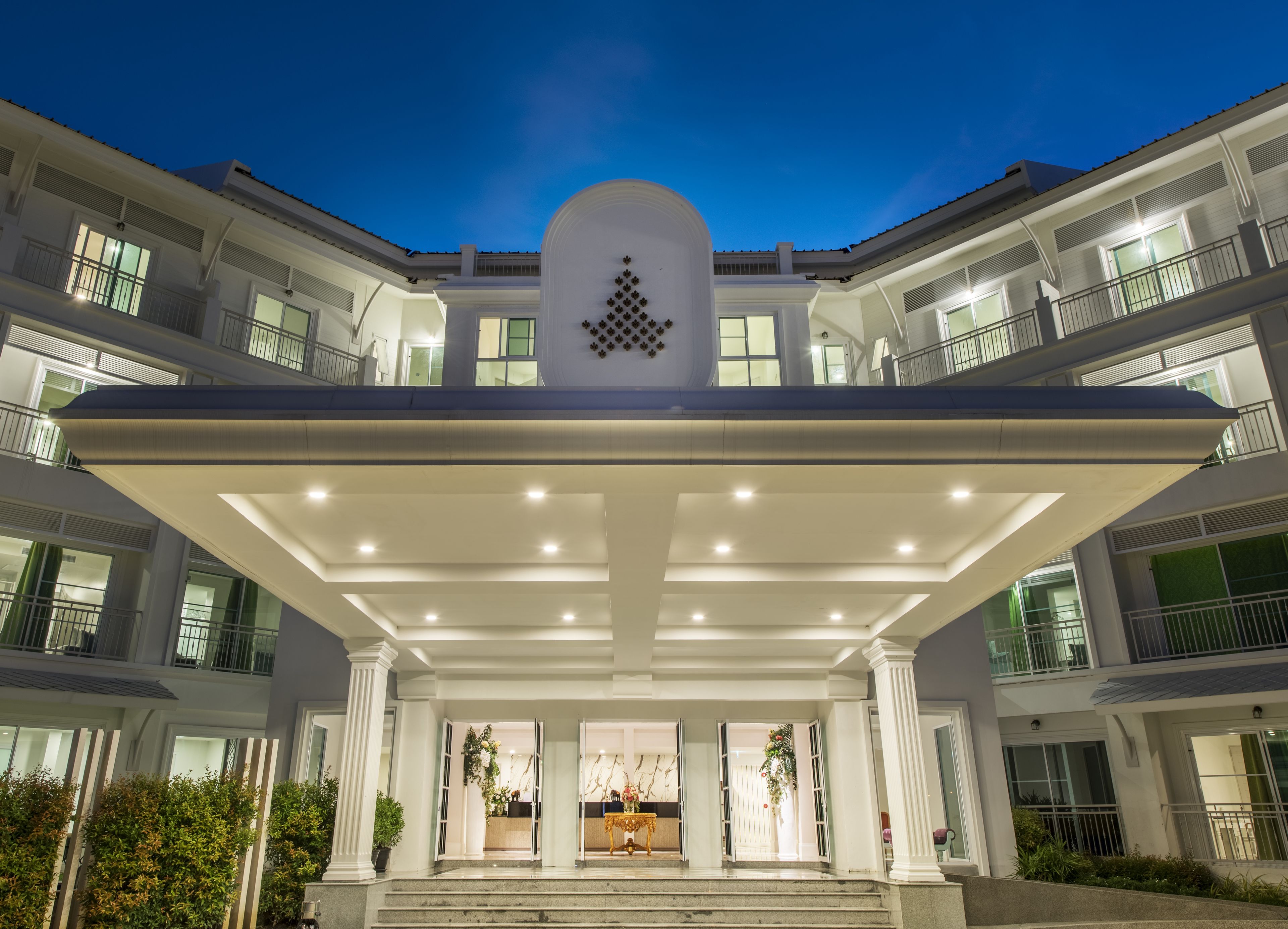 Entrada de la propiedad