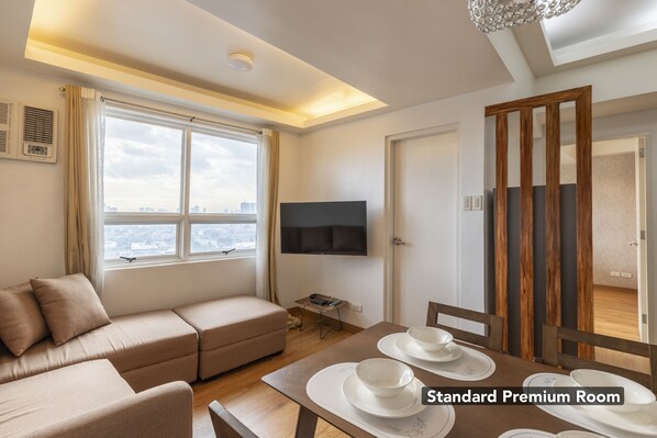 Premium kamer (Standard) | Geluiddichte muren, extra bedden, beddengoed, rolstoeltoegankelijk