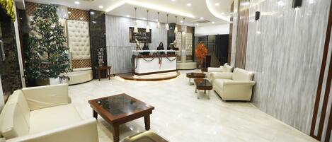 Lobby sitting area