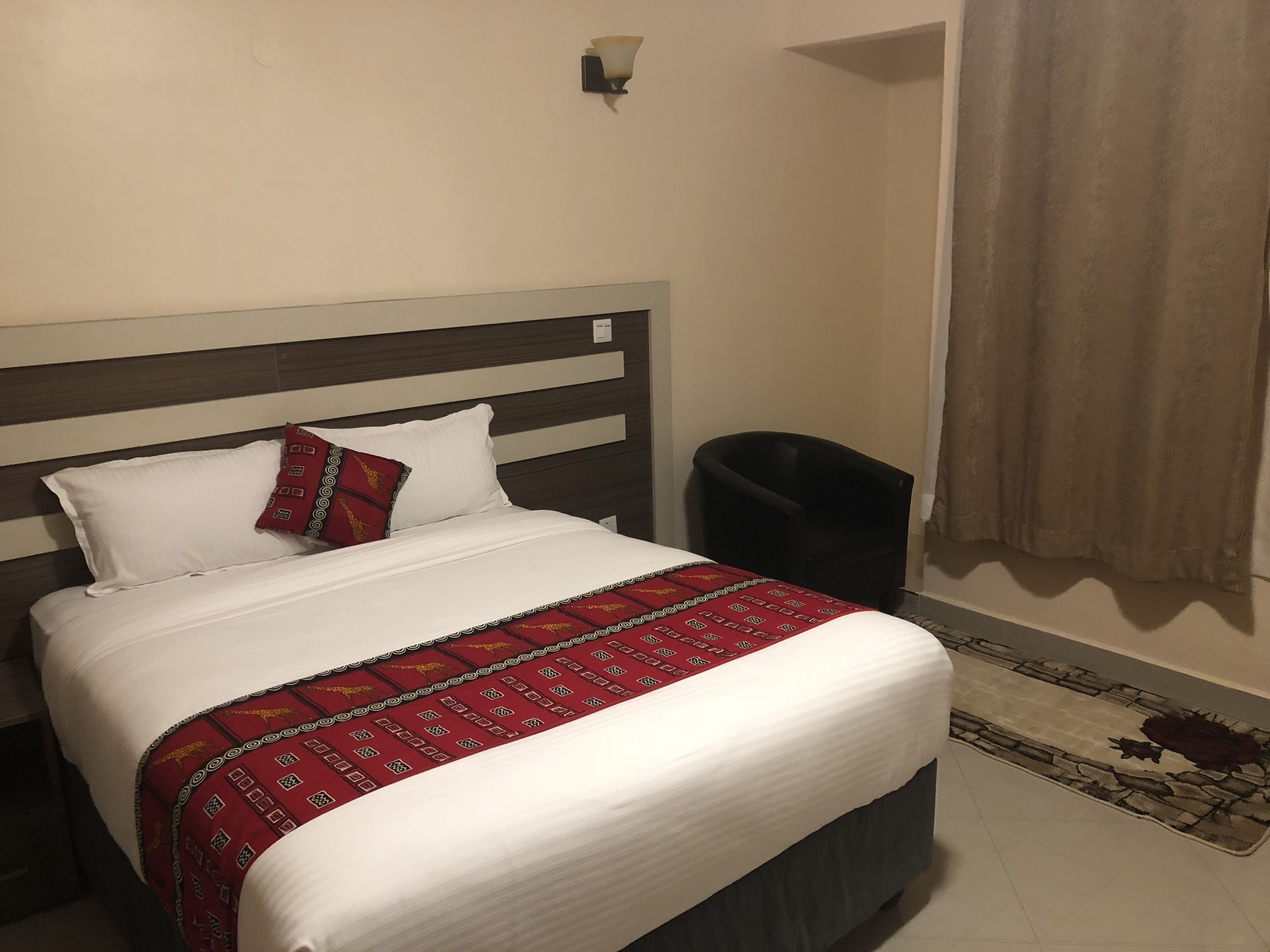 In-room safe, desk, laptop workspace, blackout drapes