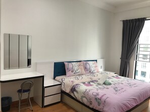 Family Condo, 3 Bedrooms, Non Smoking, Pool View | View from room - JB Staycation next to Paradigm Mall JB (Johor Bahru)