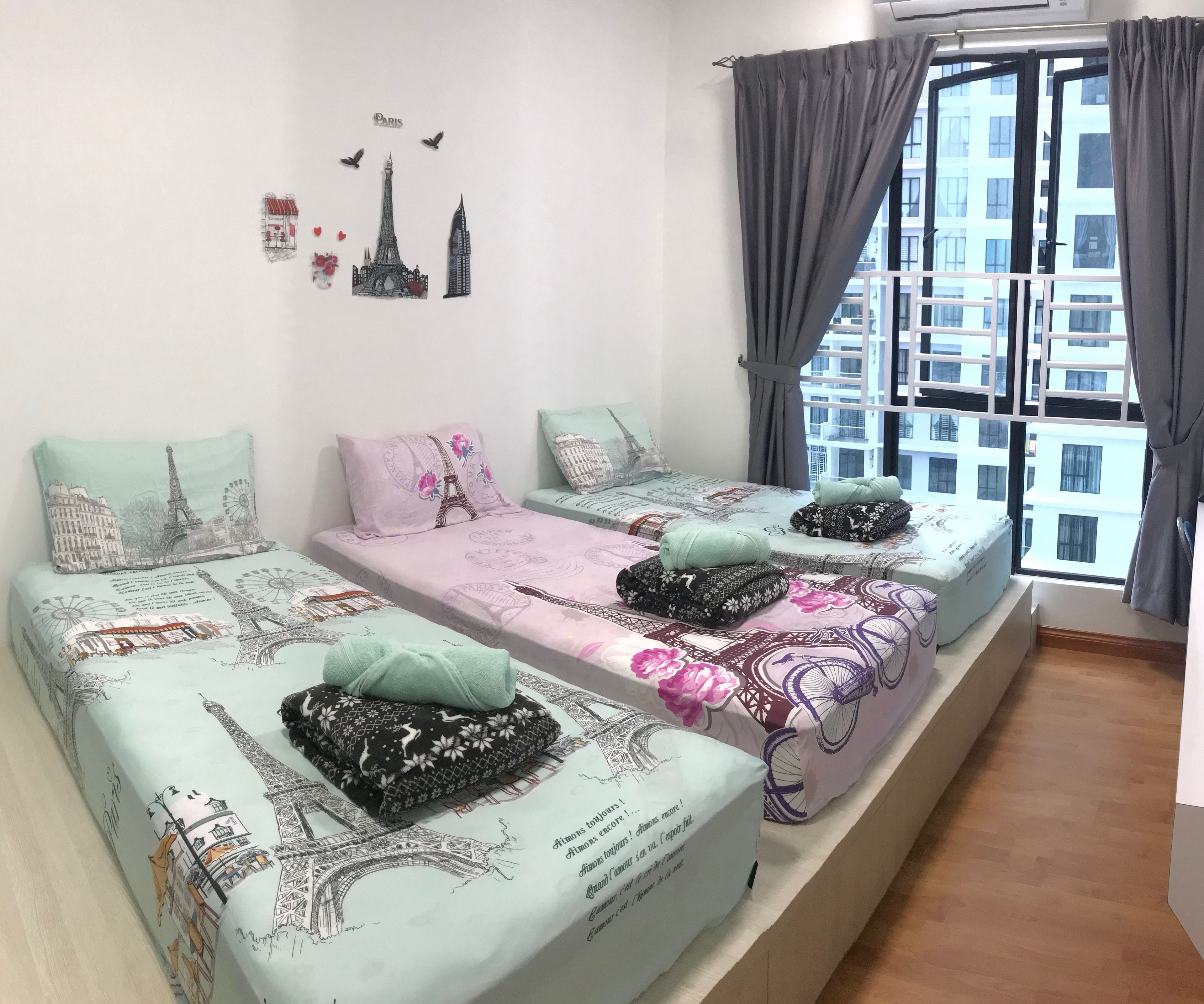 family condo, 3 bedrooms, non smoking, pool view | 3 bedrooms, premium bedding, desk, laptop workspace