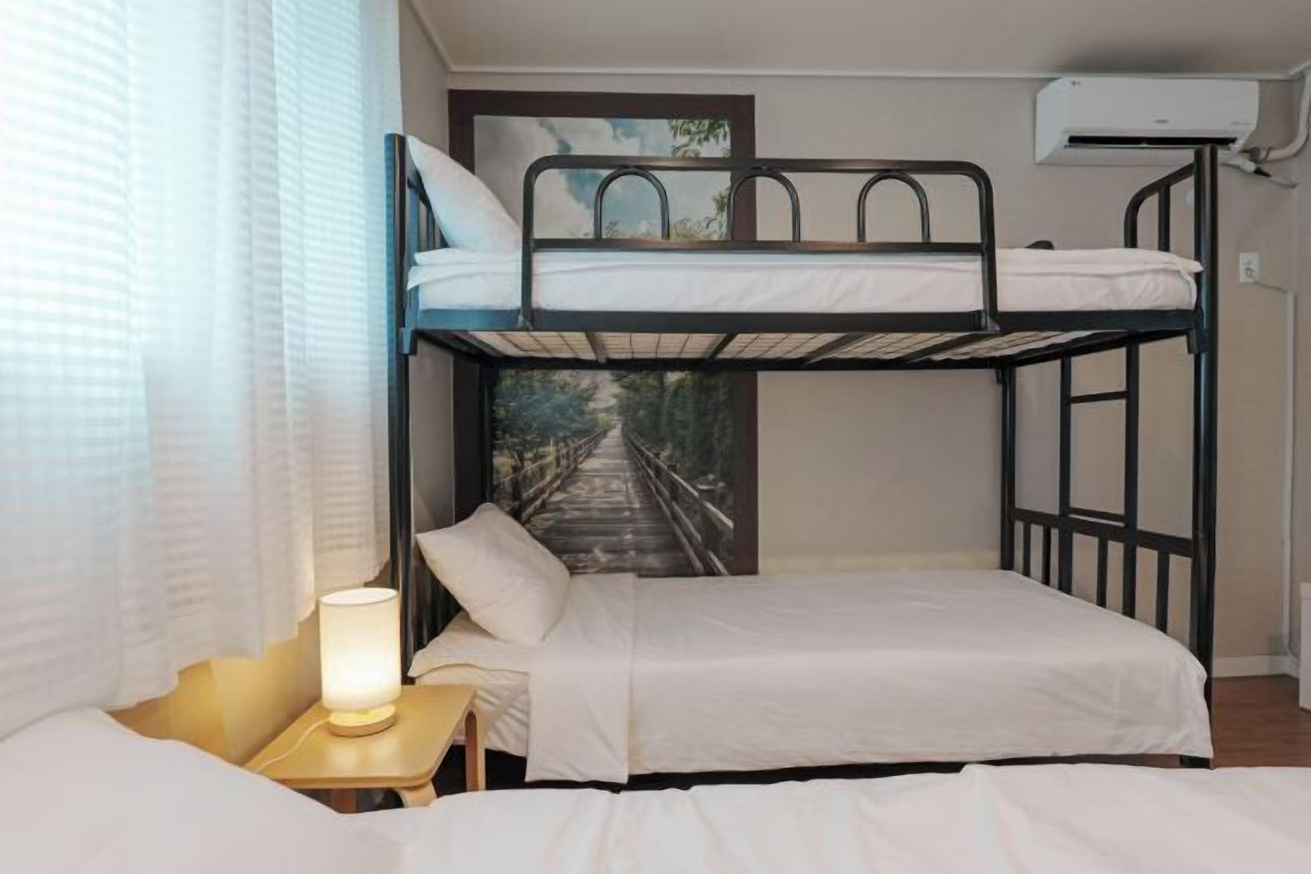 Premium bedding, down duvets, soundproofing, free WiFi