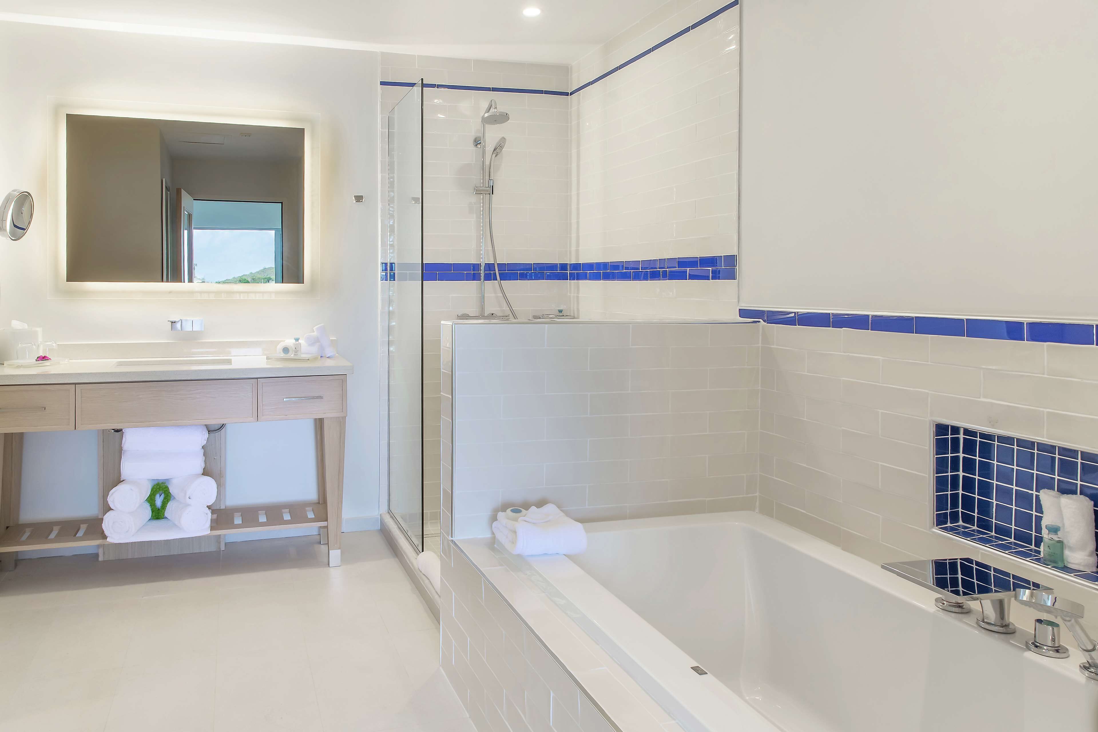suite, 1 bedroom (captain suite) | bathroom | free toiletries, hair dryer, bathrobes, towels