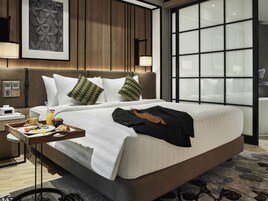 1 habitación, minibar, caja de seguridad en la habitación y escritorio 