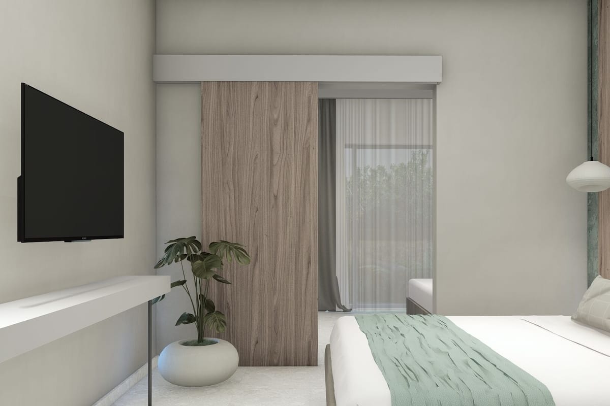 Family Room | Een strijkplank/strijkijzer, gratis babybedden, gratis wifi, beddengoed