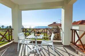 Deluxe Villa, 4 Bedrooms, Sea View | Balcony view - Sunset Villas (Kassandra)