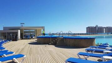 Seasonal outdoor pool