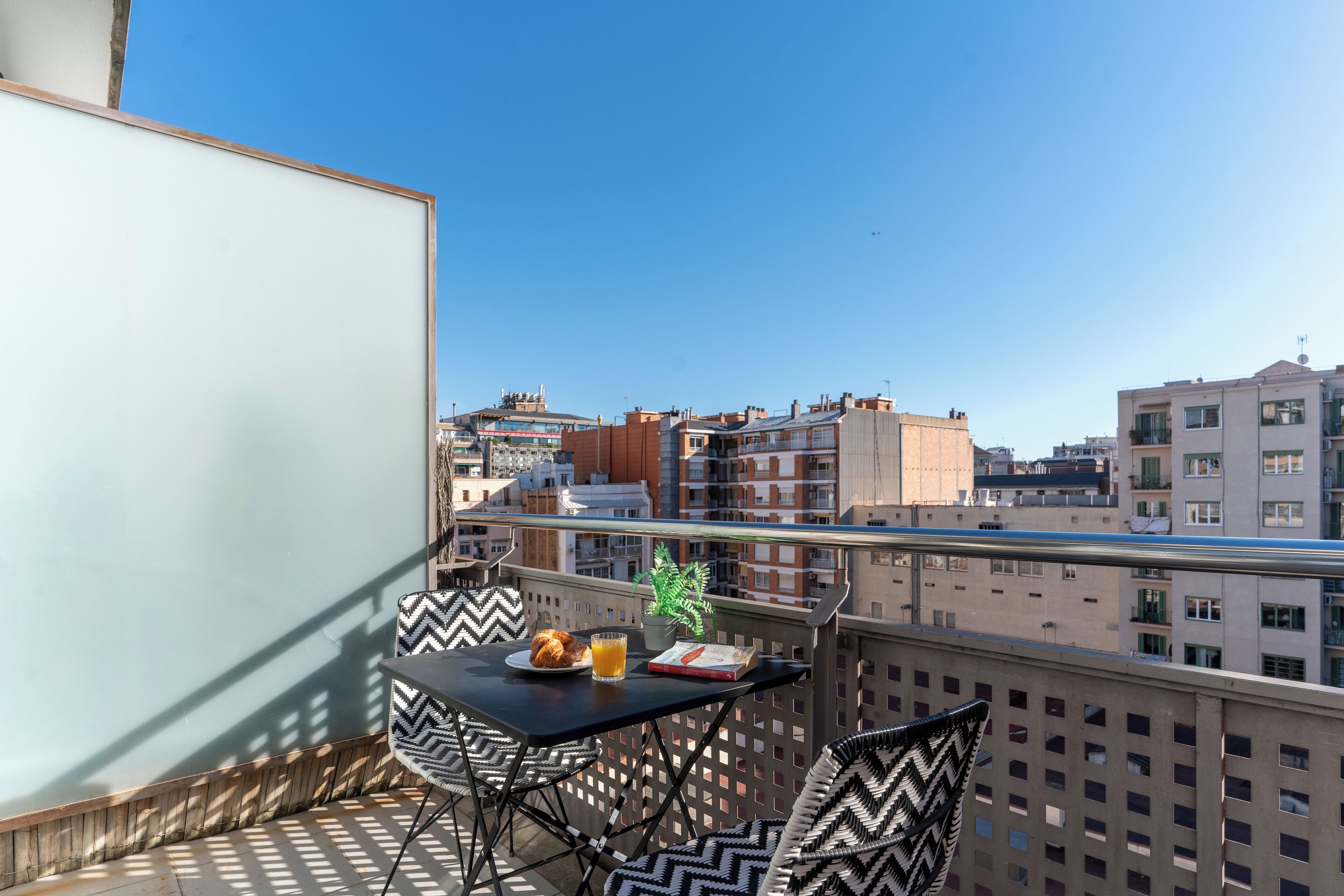 Apartment, 2 Bedrooms, Balcony (4 people) | Terrace/patio