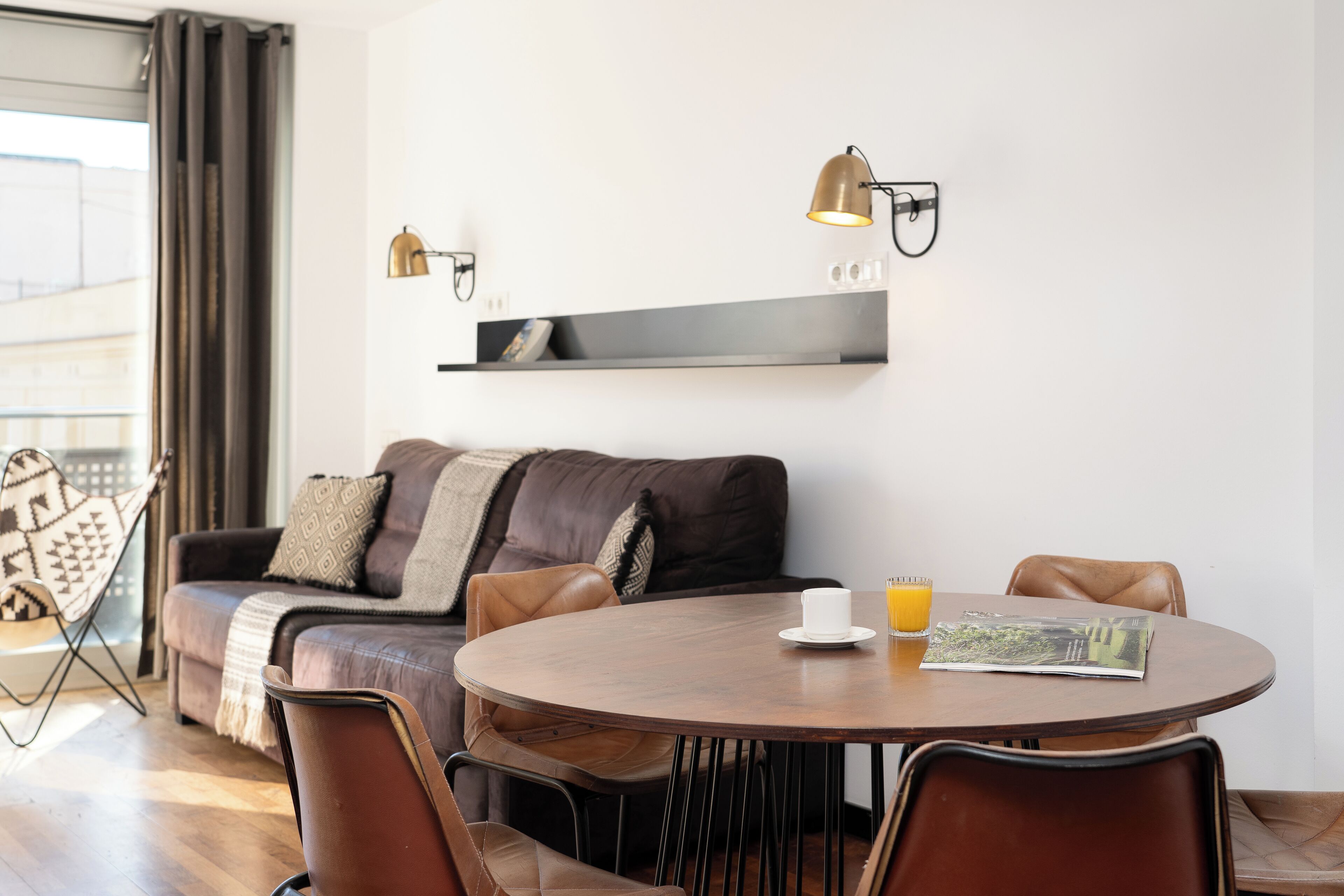 Apartment, 2 Bedrooms, Balcony (4 people) | Living area | Plasma TV