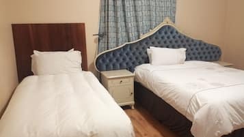 Royal House, Garden Area | 1 bedroom, premium bedding, desk, soundproofing