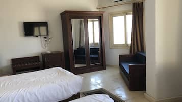 Habitación doble ejecutiva, con acceso para personas discapacitadas, vista al jardín | 1 habitación y ropa de cama de alta calidad