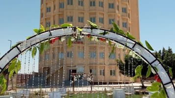 Fassade der Unterkunft