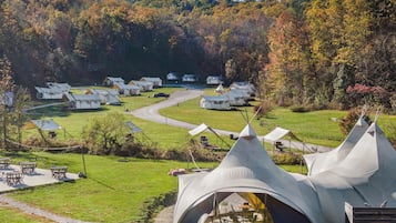 Façade de l’hébergement