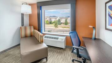 Premium bedding, pillowtop beds, in-room safe, desk