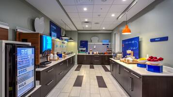 Frokostbuffé er inkludert hver dag