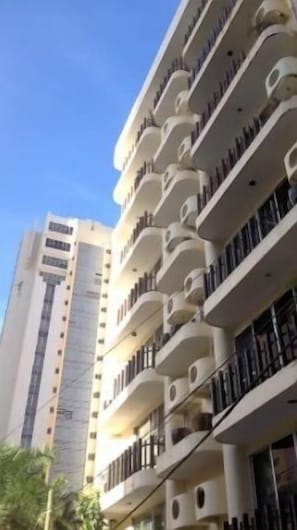 Fassade der Unterkunft