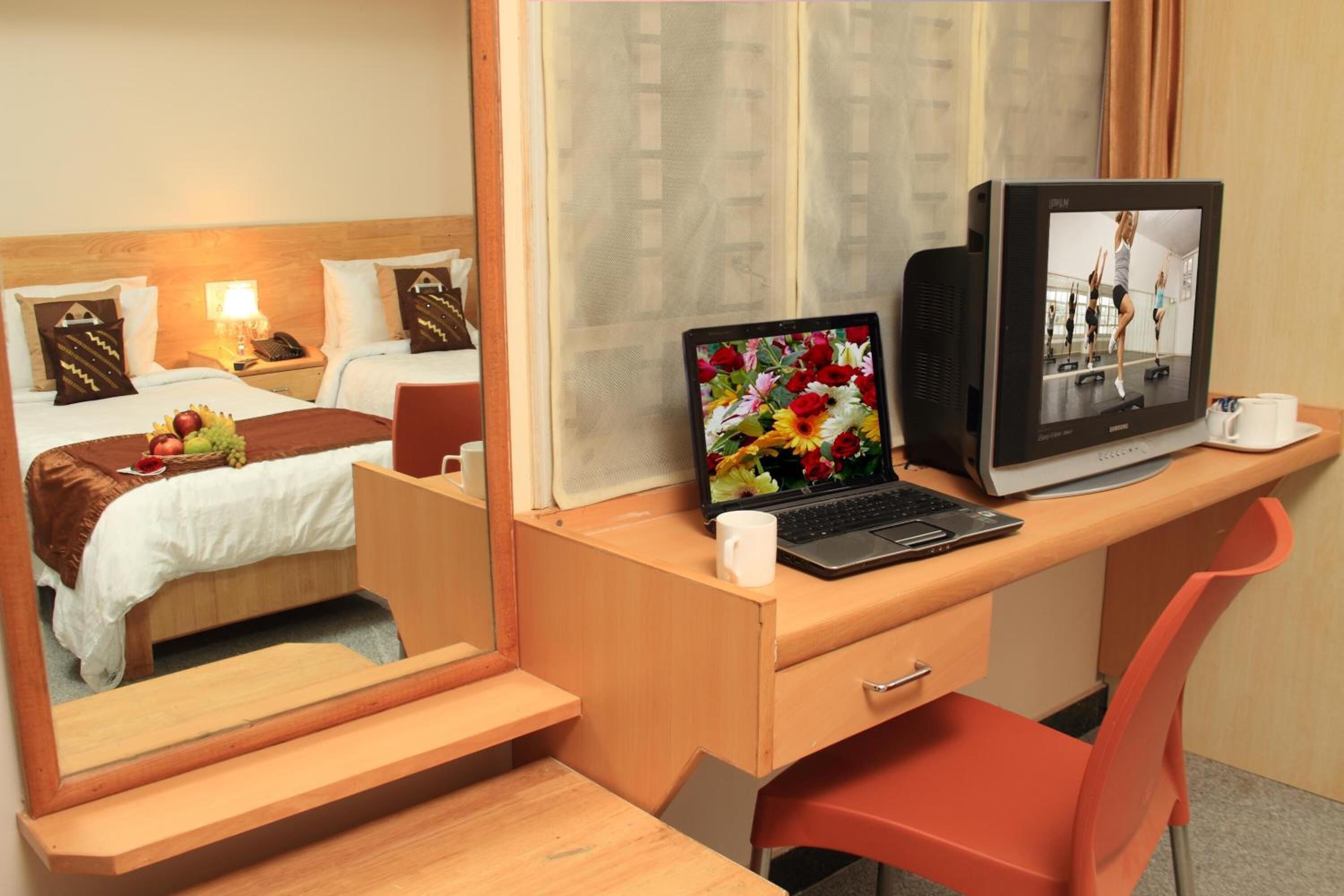 Premium bedding, in-room safe, desk, soundproofing