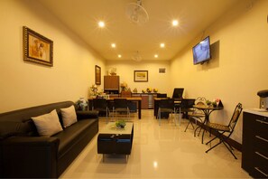 Sala de estar en el lobby