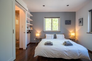 Panoramic-Haus, 2 Schlafzimmer | 2 Schlafzimmer, Daunenbettdecken, individuell eingerichtet