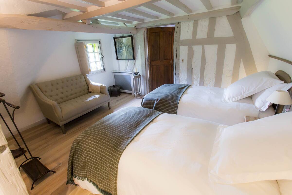 Casa de campo tradicional, 2 quartos | Roupas de cama de algodão egípcio, roupas de cama premium