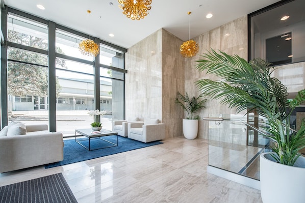 Sitzecke in der Lobby