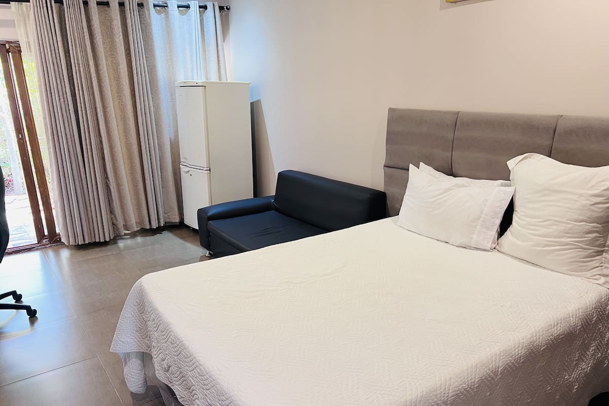 Standard Double Room | Individually furnished, desk, laptop workspace, blackout curtains