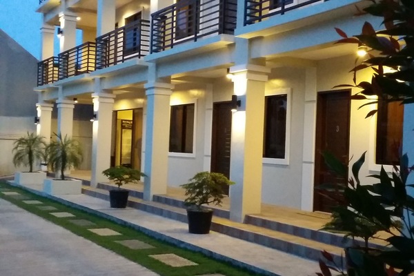 Front of property - evening/night
