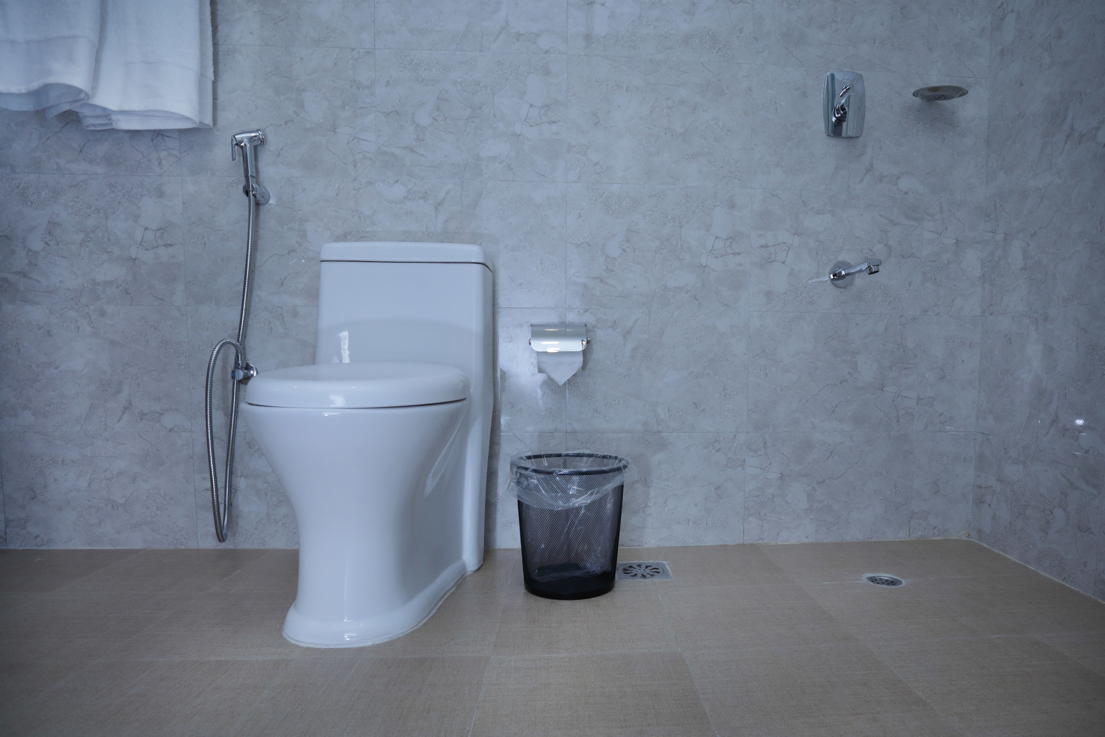 shower, free toiletries, hair dryer, slippers