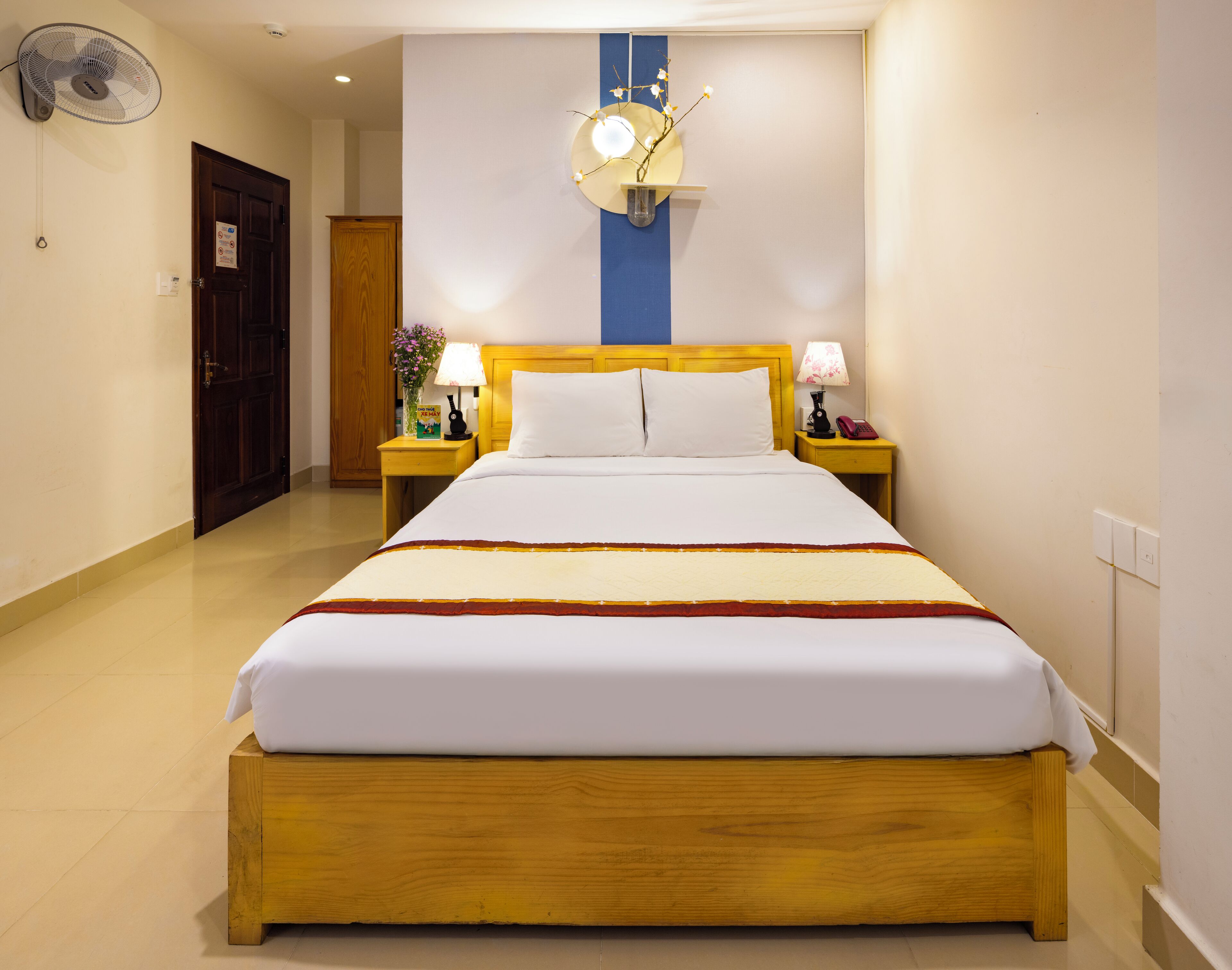 Design Double Room | Free minibar items, desk, blackout curtains, free WiFi