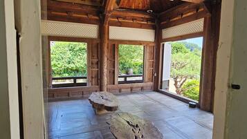 Traditional Single Room (Large sarangbang) | View from room