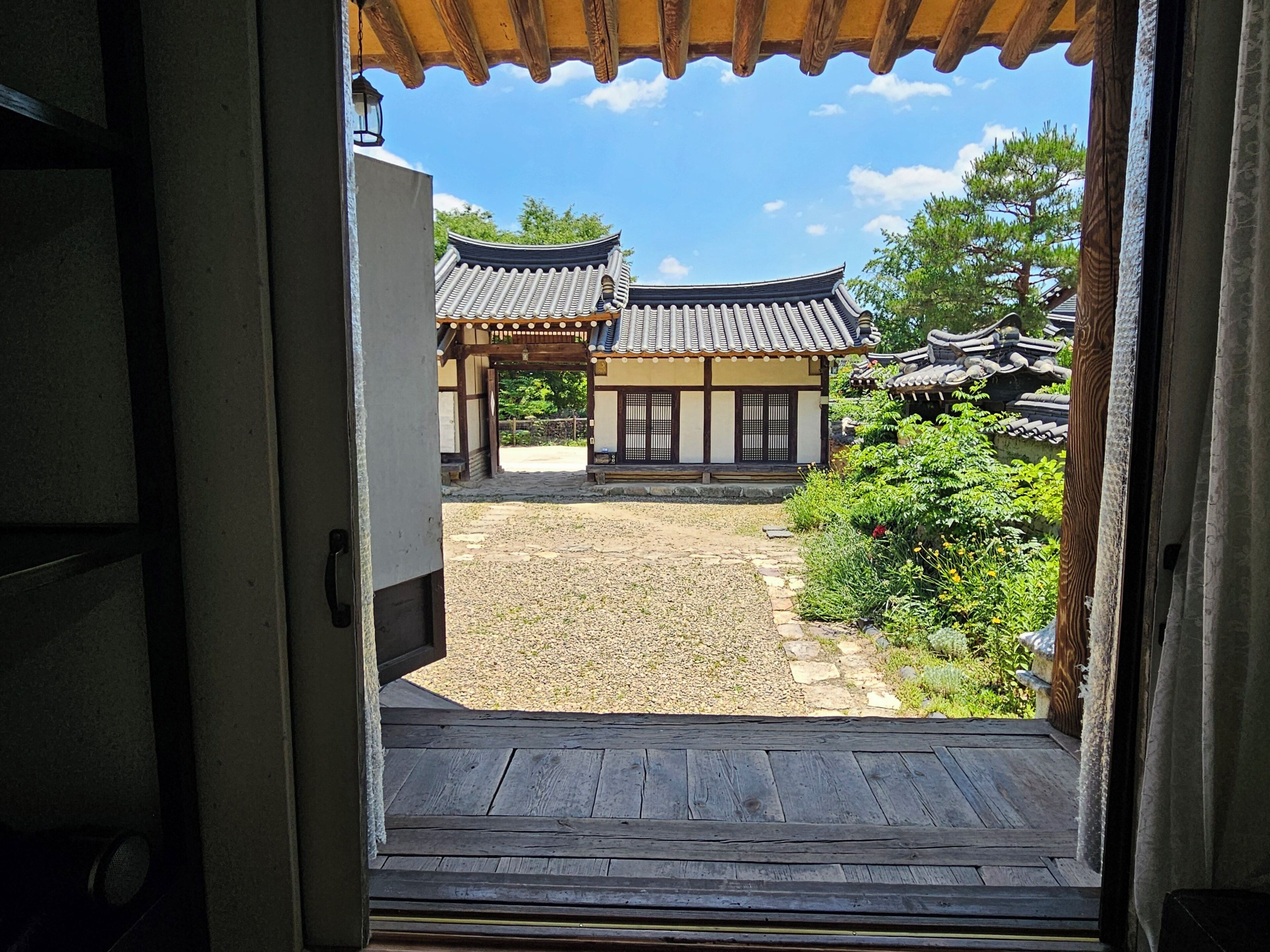 큰사랑방 | 객실에서 보이는 전망