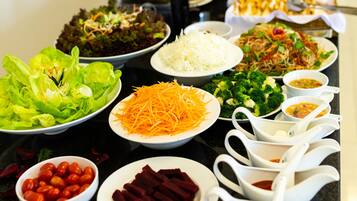 Free daily local cuisine breakfast