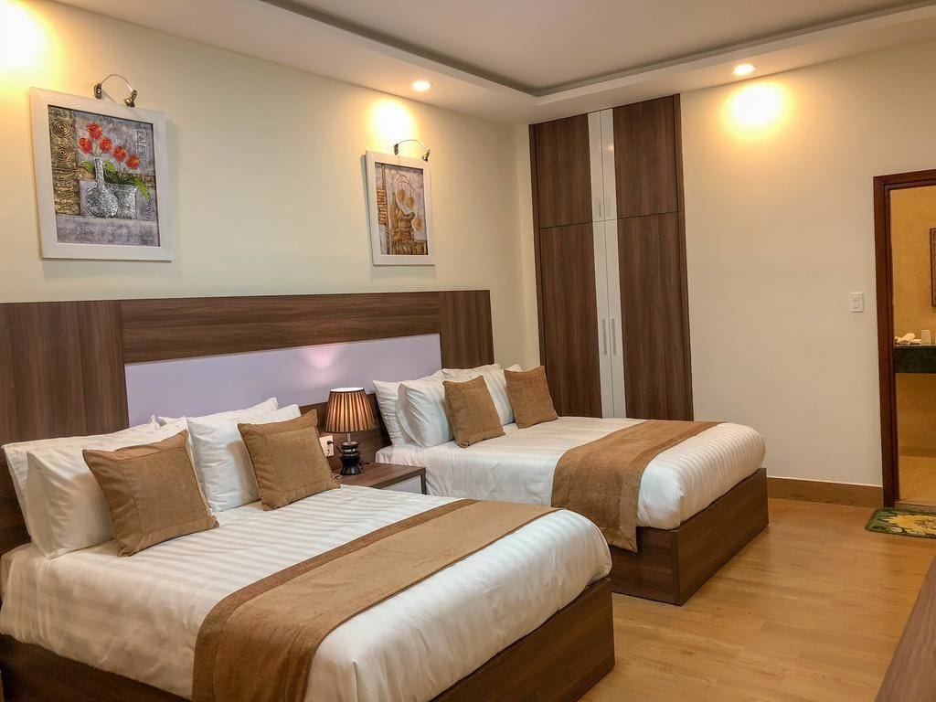 deluxe twin room | 1 bedroom, in-room safe, desk, free wifi