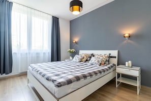 Apartment, 1 Bedroom | Individually decorated, individually furnished, blackout drapes - WrocApartments StarCenter (Wroclaw)