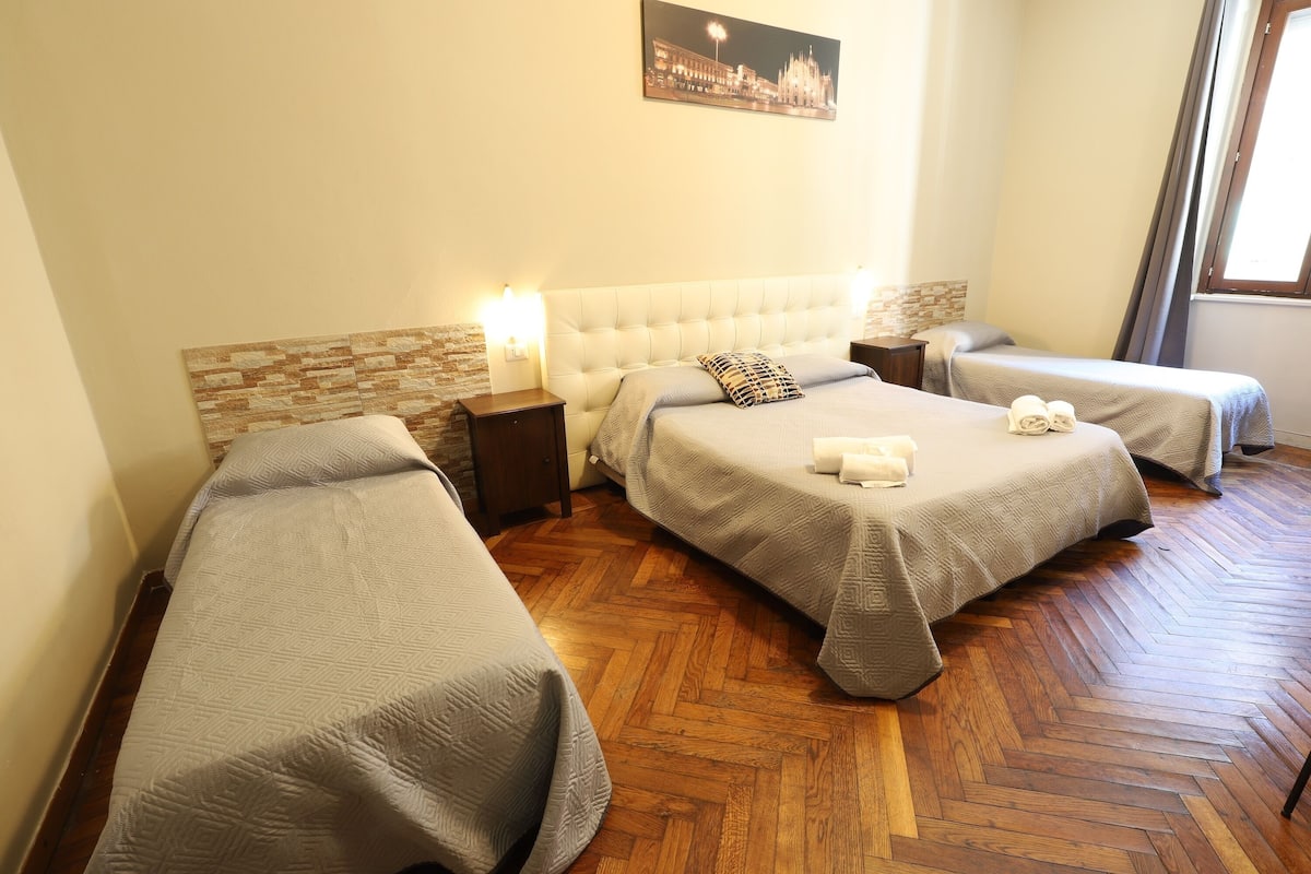 Standard Triple Room, City View | View from room