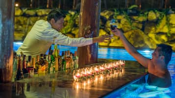 Poolside bar