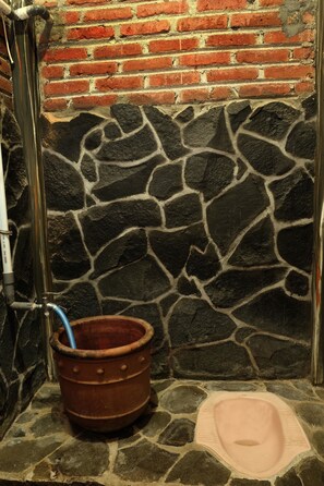 House, 1 Bedroom | Bathroom | Shower, free toiletries, towels - Bedog Riverside (Kasihan)