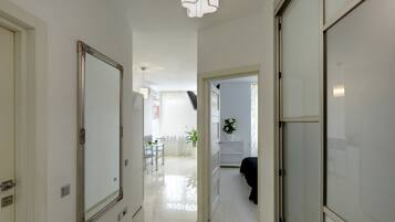 Premium Apartment, 1 Bedroom, Kitchen (Anny Akhmatovoi St 22) | 1 bedroom, premium bedding, pillowtop beds, soundproofing