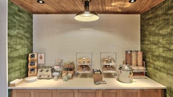 Free buffet breakfast