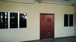 Entrada de la propiedad