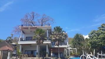 Voorkant van accommodatie