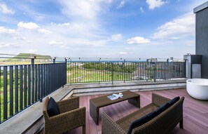 เพนท์เฮาส์สำหรับครอบครัว | ลานระเบียง/นอกชาน