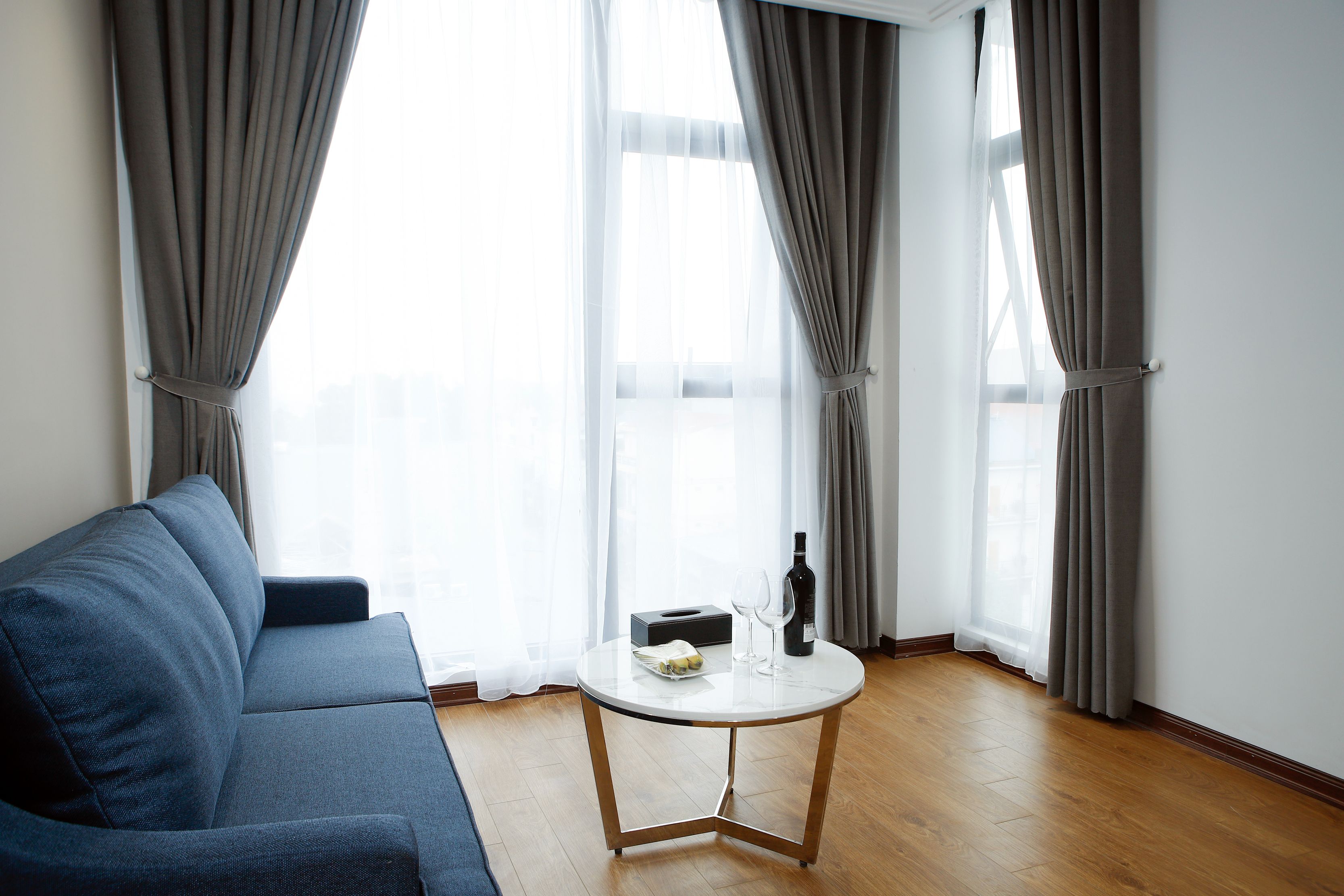 luxury suite, city view | view from room
