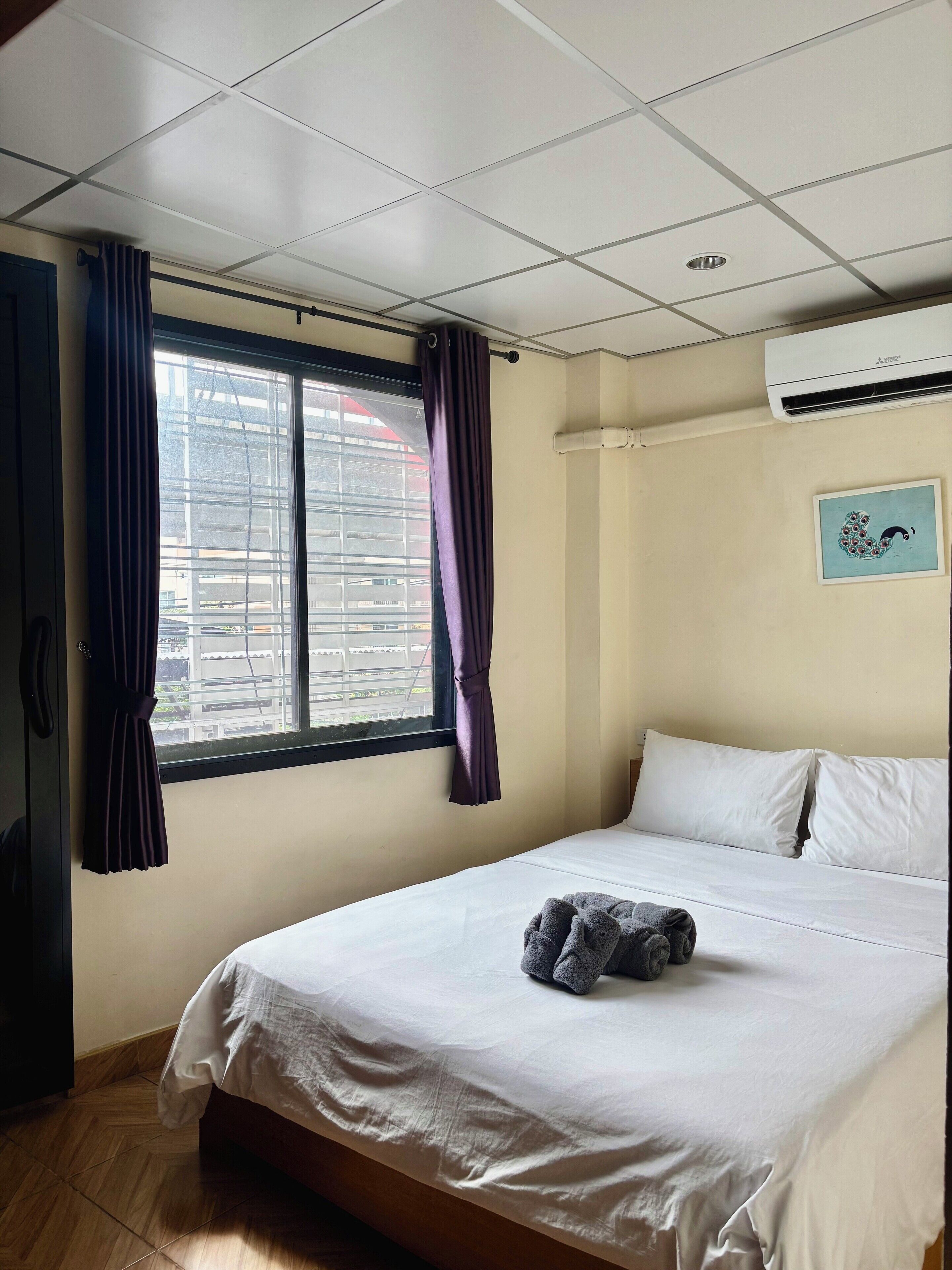 Deluxe Double Room, 1 Queen Bed, Non Smoking, Balcony | Desk, laptop workspace, blackout curtains, free WiFi