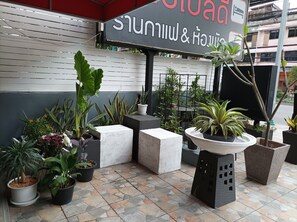 Fassade der Unterkunft