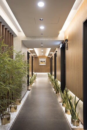 Massage dans la chambre